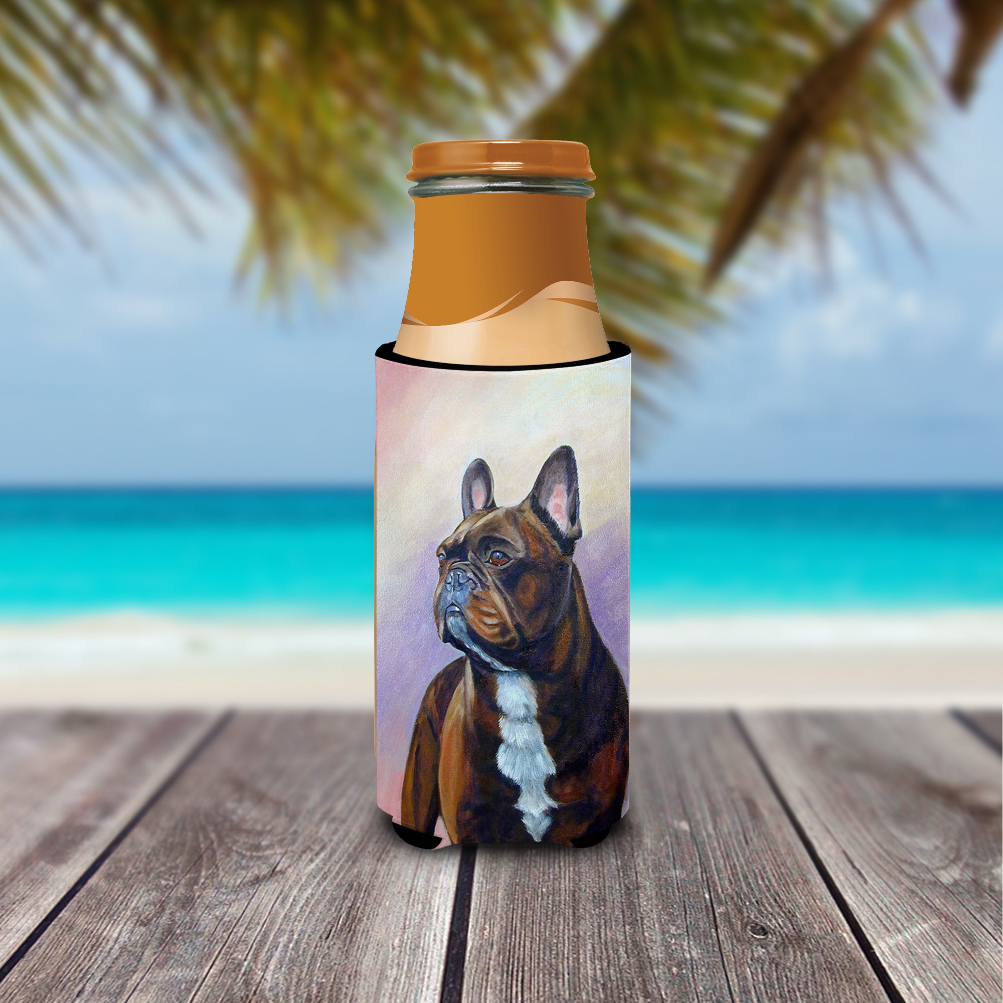 French Bulldog Ultra Beverage Isolateurs pour canettes minces 7117MUK