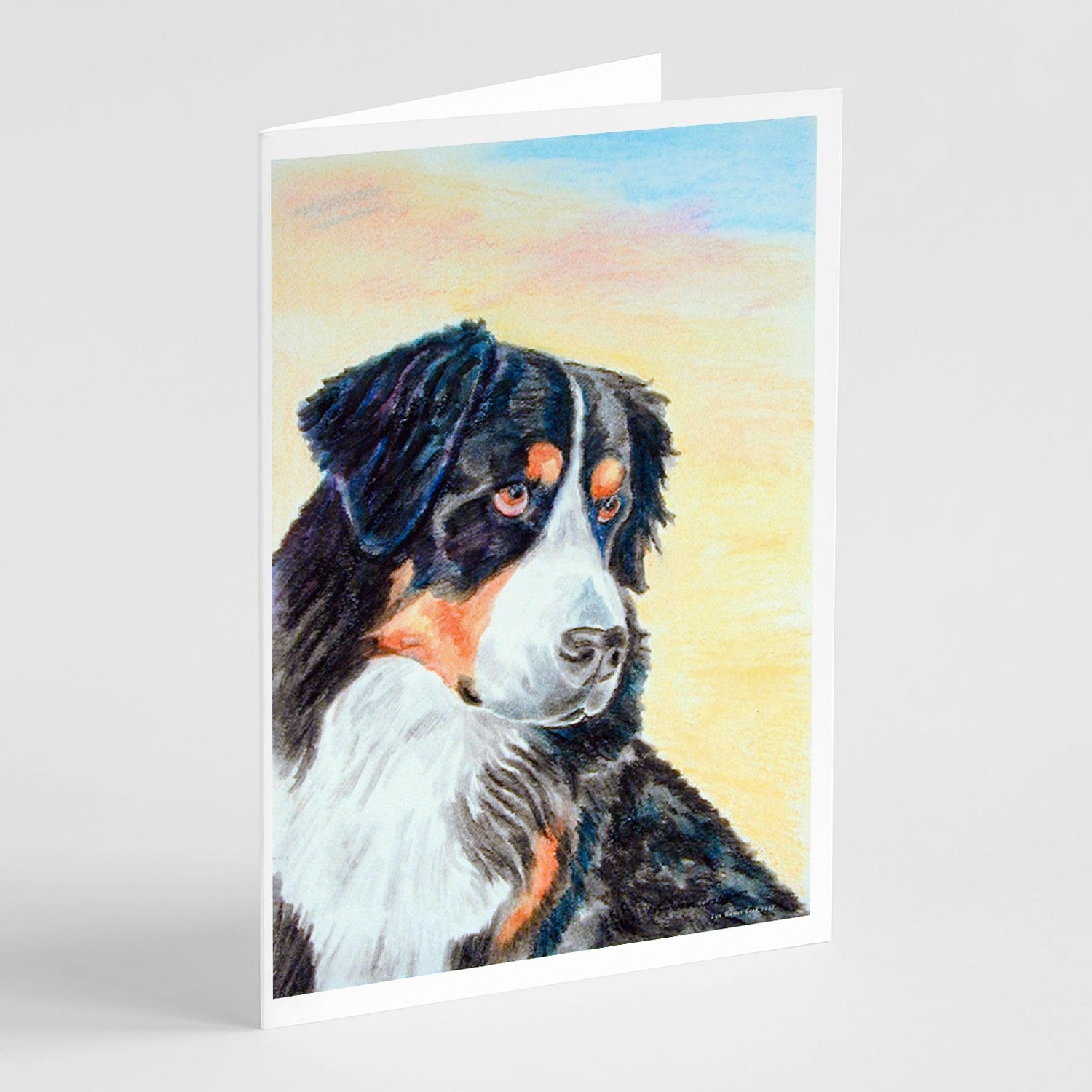 Buy this Bernese Mountain Dog  Greeting Cards and Envelopes Pack of 8