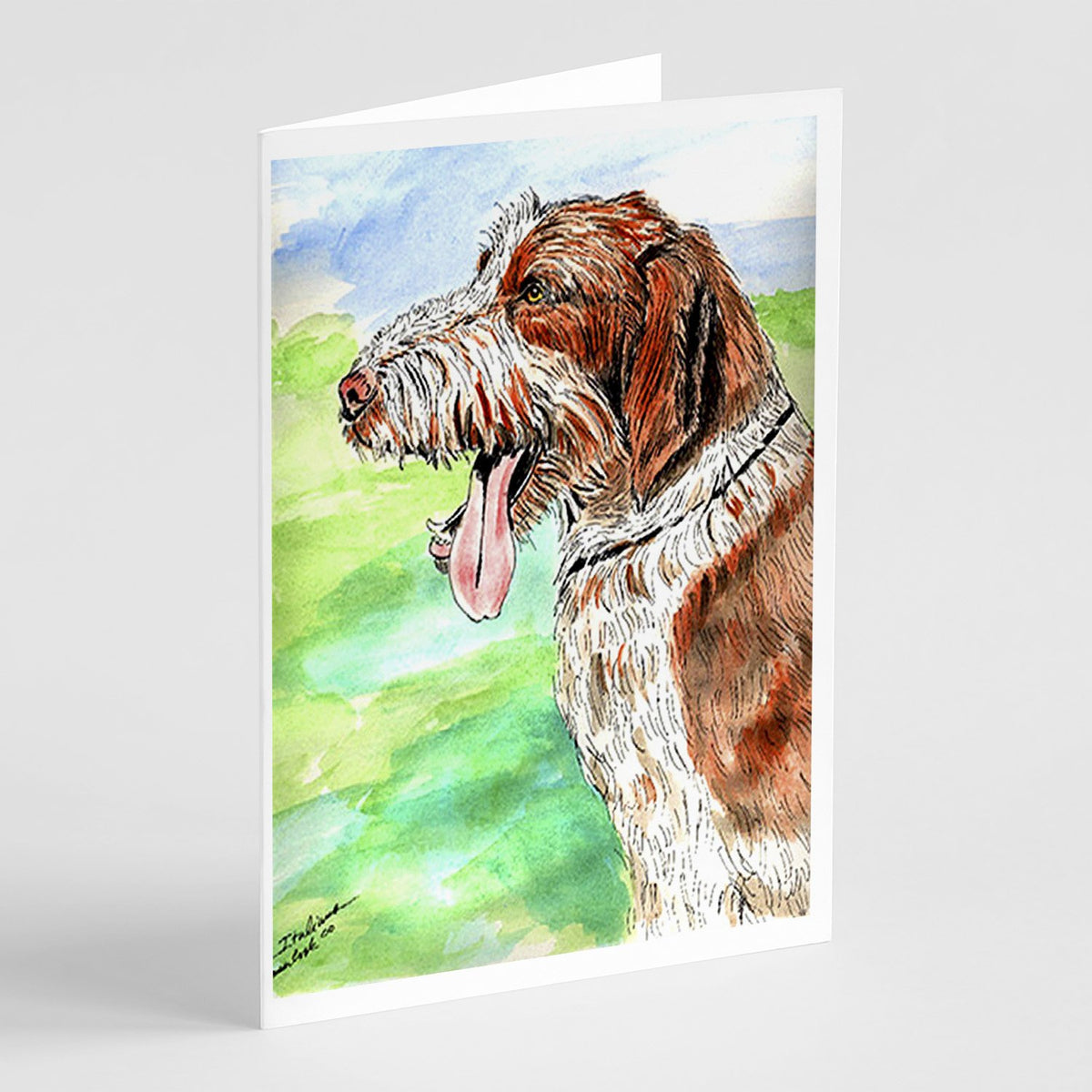 Buy this Italiano Spinone Greeting Cards and Envelopes Pack of 8