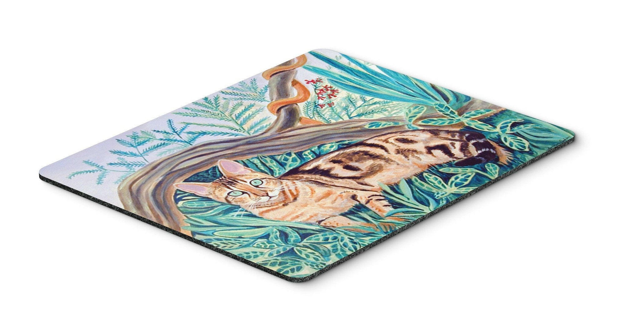Cat - Maine Coon Mouse pad, hot pad, or trivet by Caroline's Treasures
