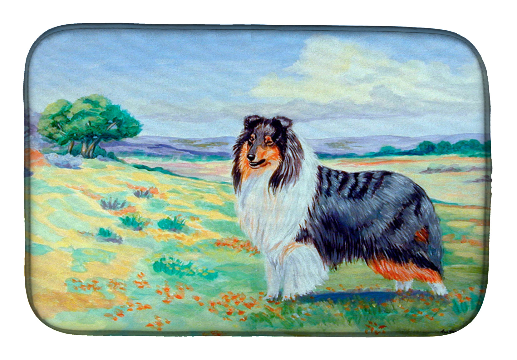 Collie Dish Drying Mat 7140DDM  the-store.com.