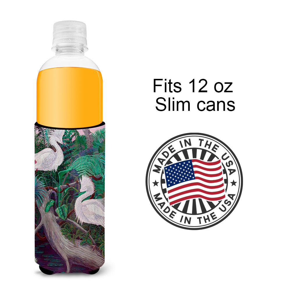 Bird - Egret Ultra Beverage Insulators for slim cans 7142MUK.