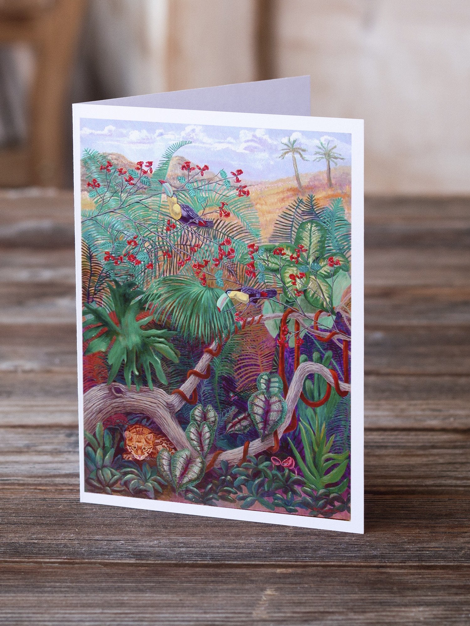 Bird - Toucan Greeting Cards and Envelopes Pack of 8 - the-store.com