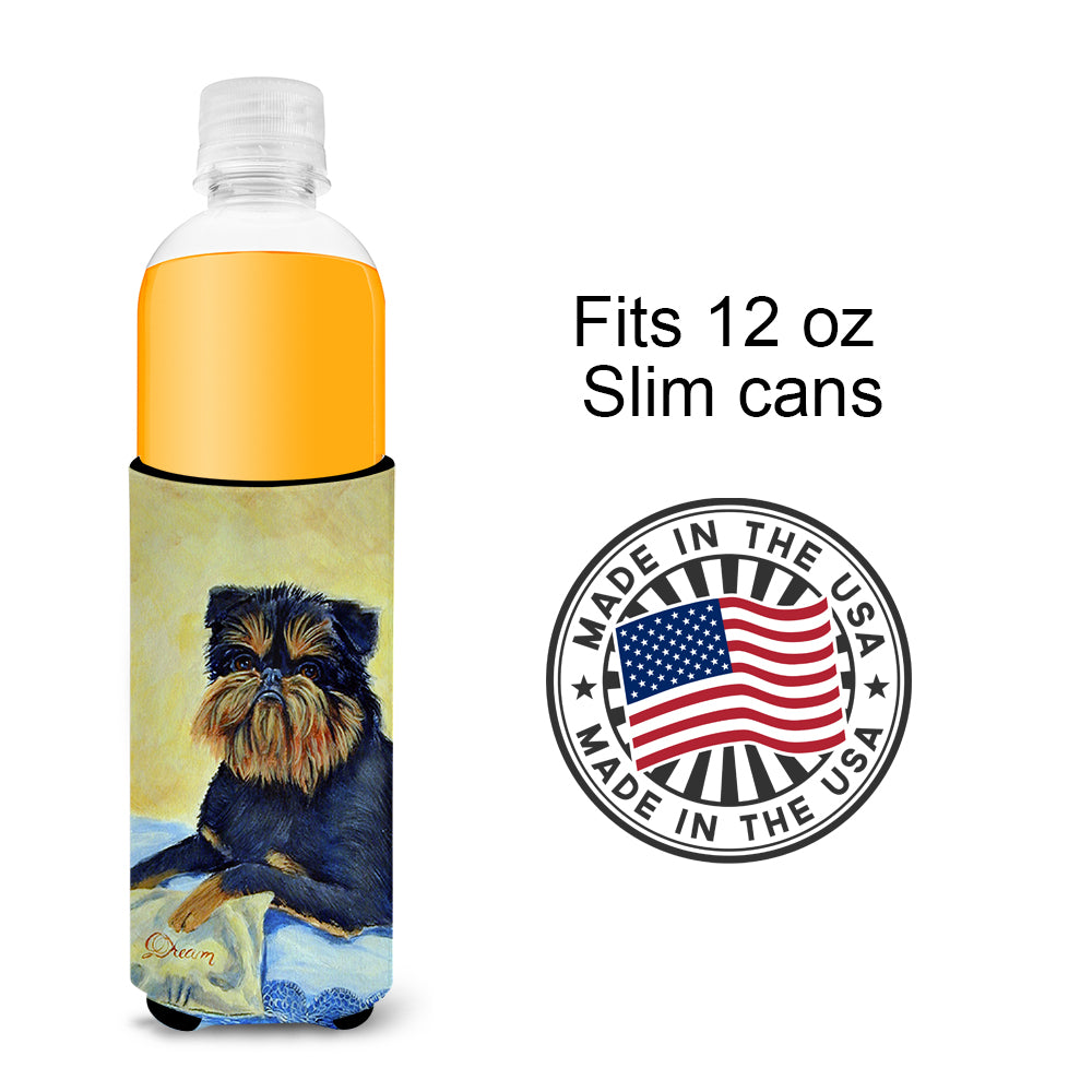 Brussels Griffon Ultra Beverage Insulators for slim cans 7146MUK.