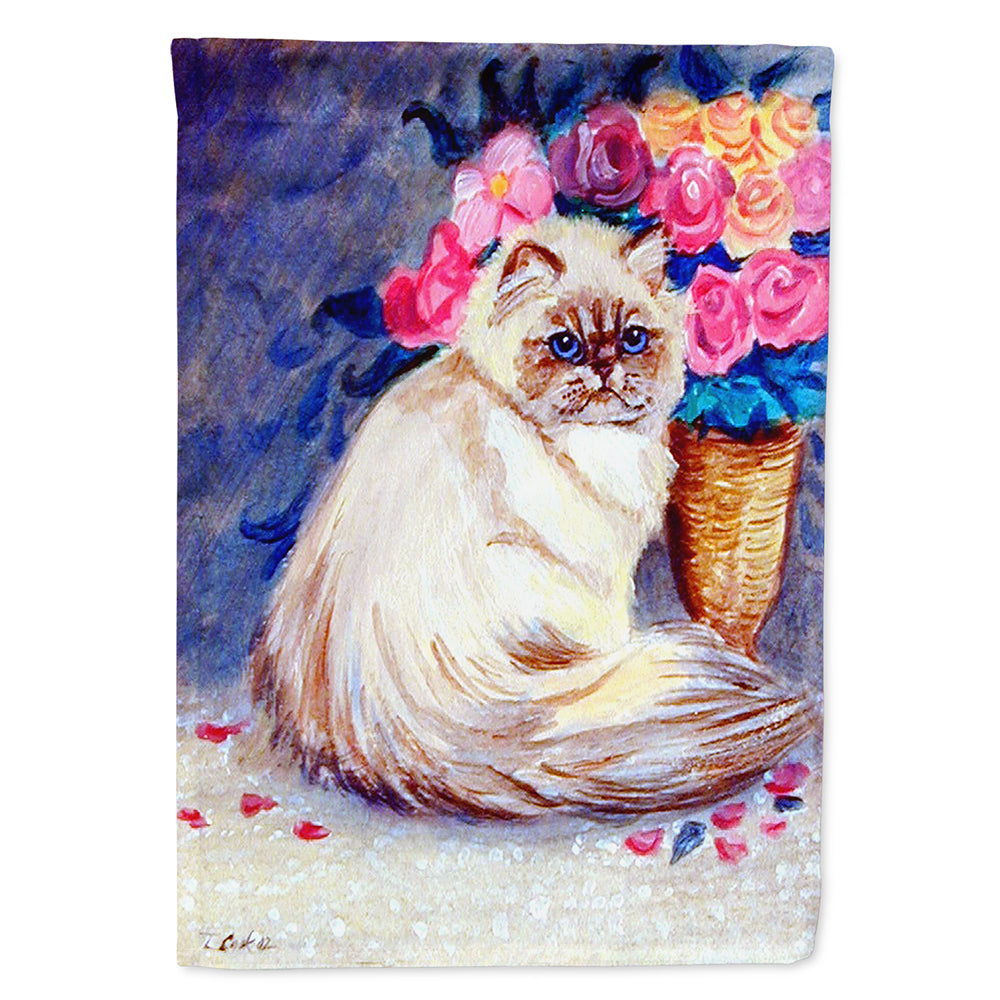 Persian Cat Flag Canvas House Size  the-store.com.