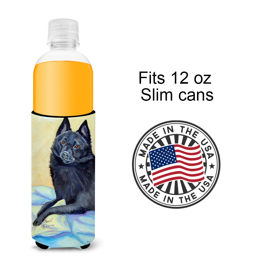 Schipperke Sweet Dreams Ultra Beverage Insulators for slim cans 7152MUK