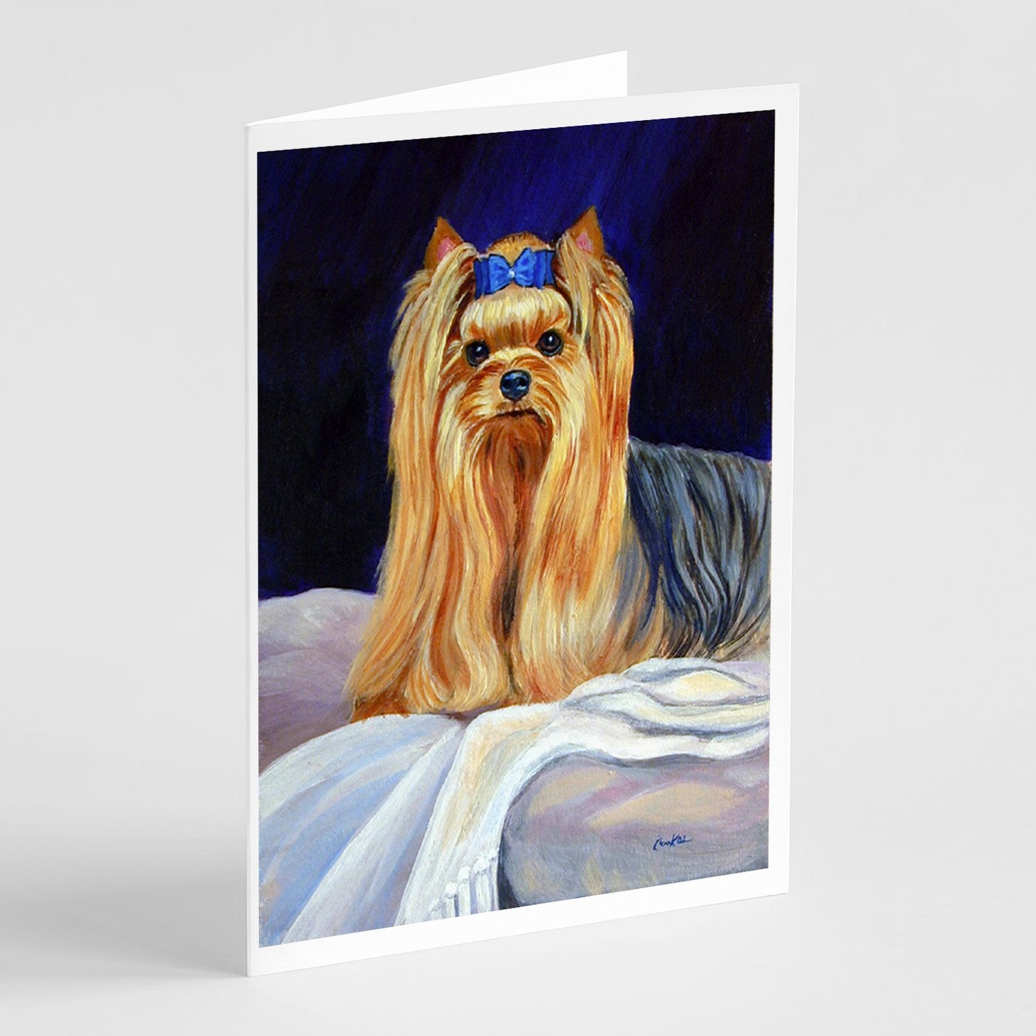 Buy this Yorkie  Greeting Cards and Envelopes Pack of 8