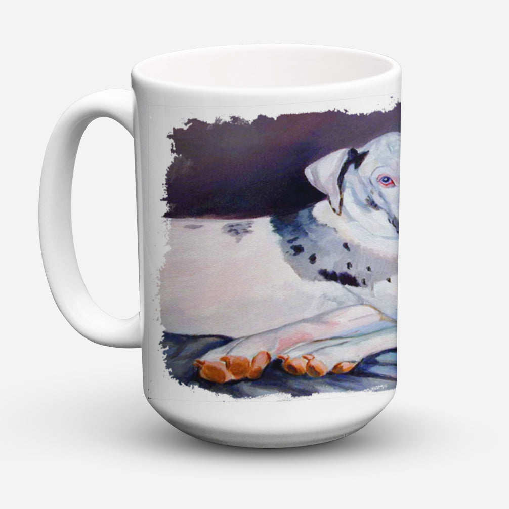 Harlequin Natural Great Danes Dishwasher Safe Microwavable Ceramic Coffee Mug 15 ounce 7163CM15  the-store.com.