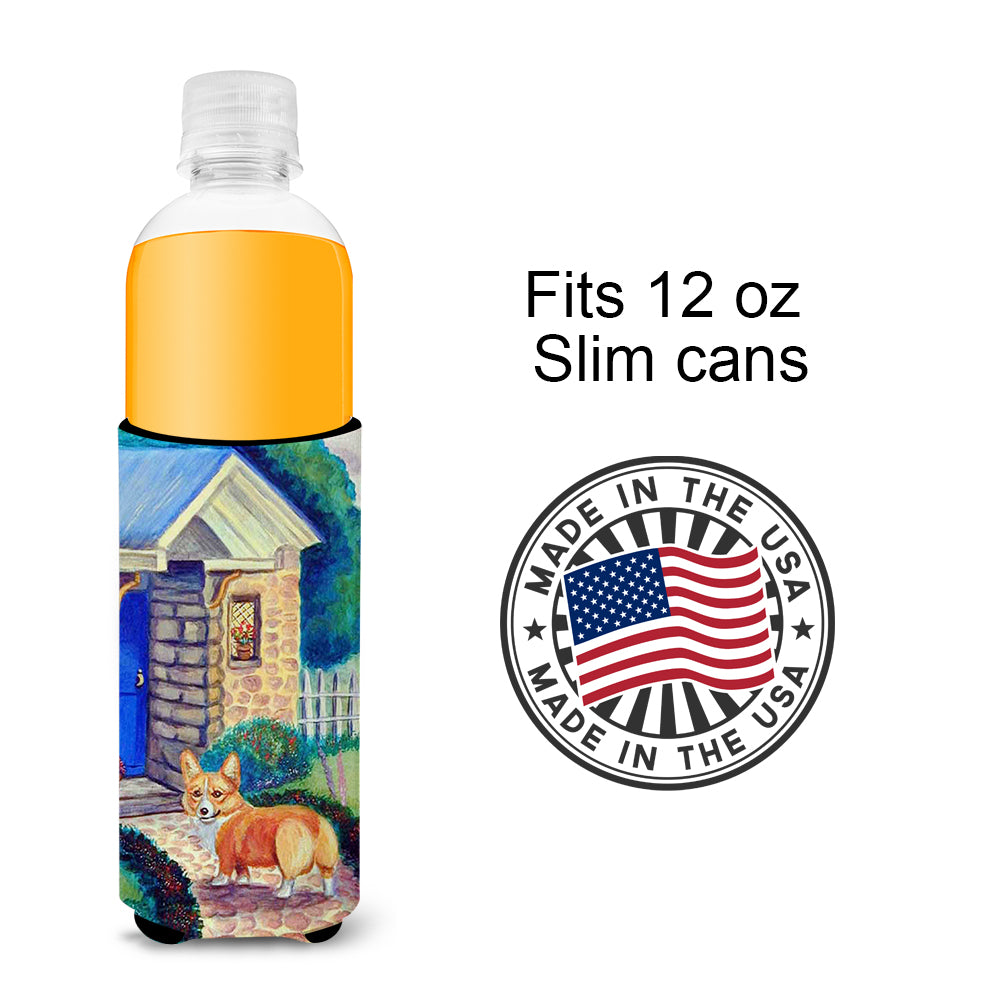 Corgi at the Cottage Ultra Beverage Insulators for slim cans 7169MUK