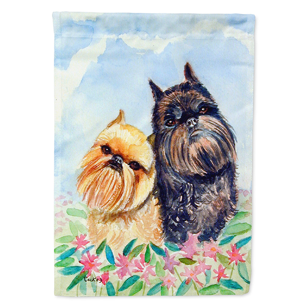 Brussels Griffon Flag Canvas House Size  the-store.com.