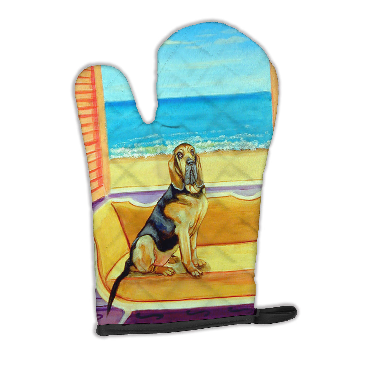 Bloodhound Couch Sitting Oven Mitt 7191OVMT  the-store.com.