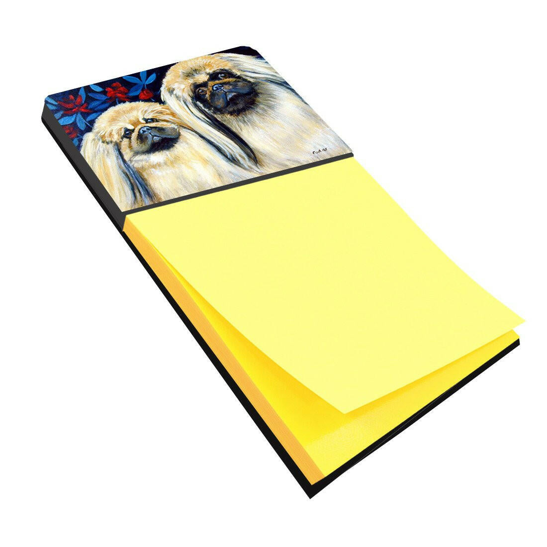 What a pair of Pekingese Refiillable Sticky Note Holder or Postit Note Dispenser 7193SN by Caroline's Treasures