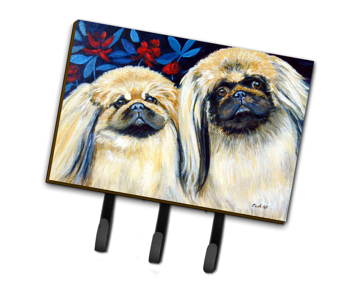 What a pair of Pekingese Leash Holder or Key Hook  the-store.com.