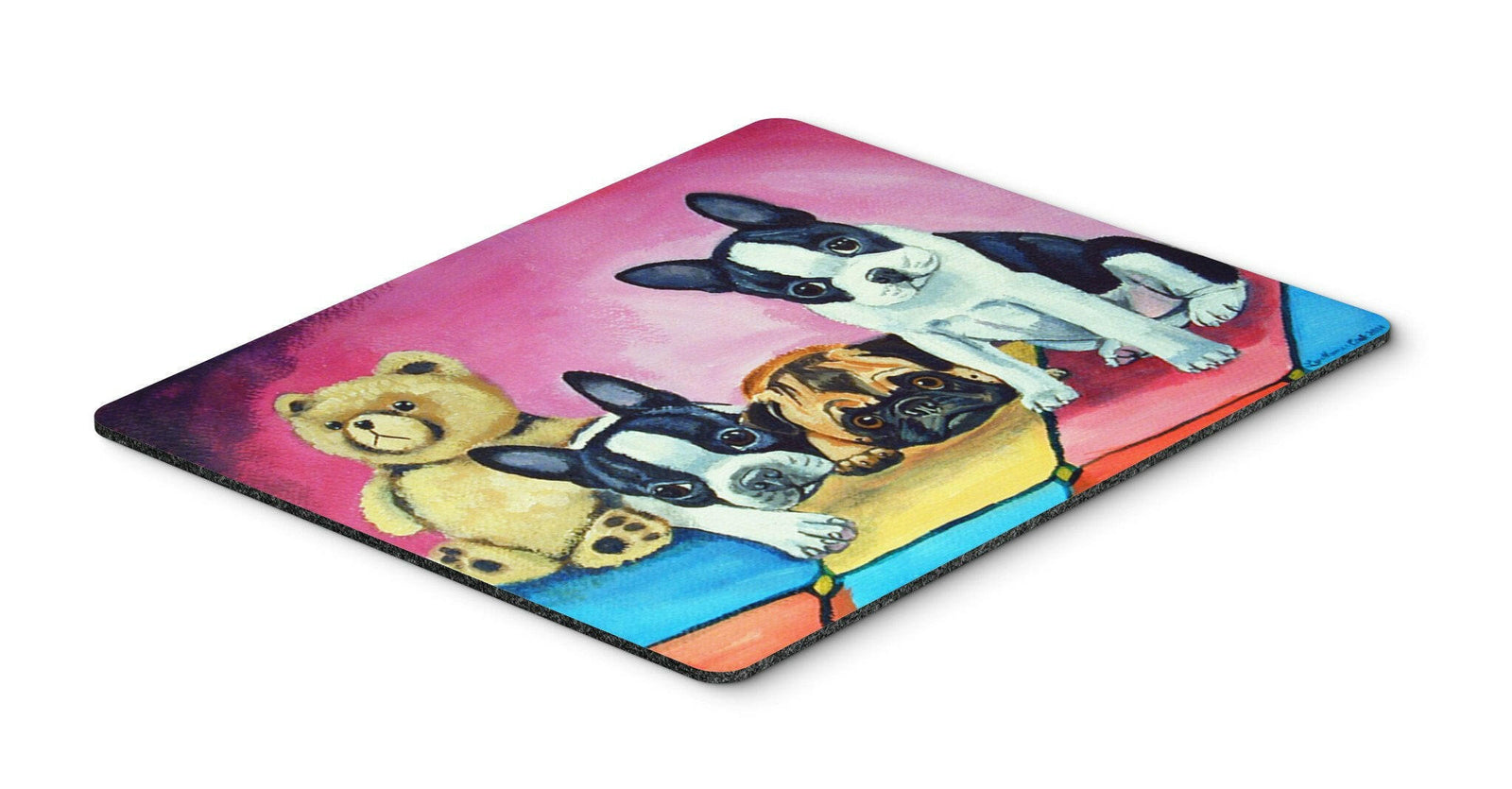 Multiple Breeds Mouse pad, hot pad, or trivet by Caroline's Treasures