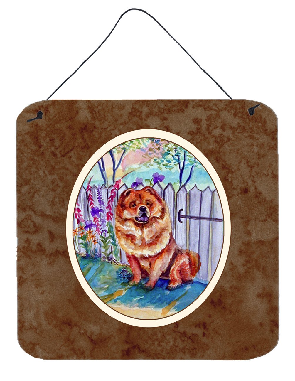 Chow Chow Wall or Door Hanging Prints 7210DS66 by Caroline&#39;s Treasures