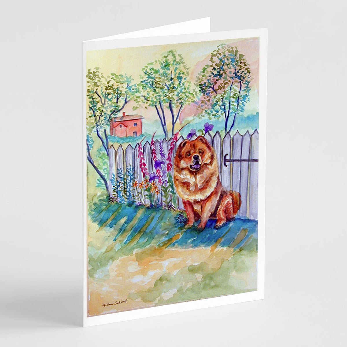 Buy this Chow Chow  Greeting Cards and Envelopes Pack of 8