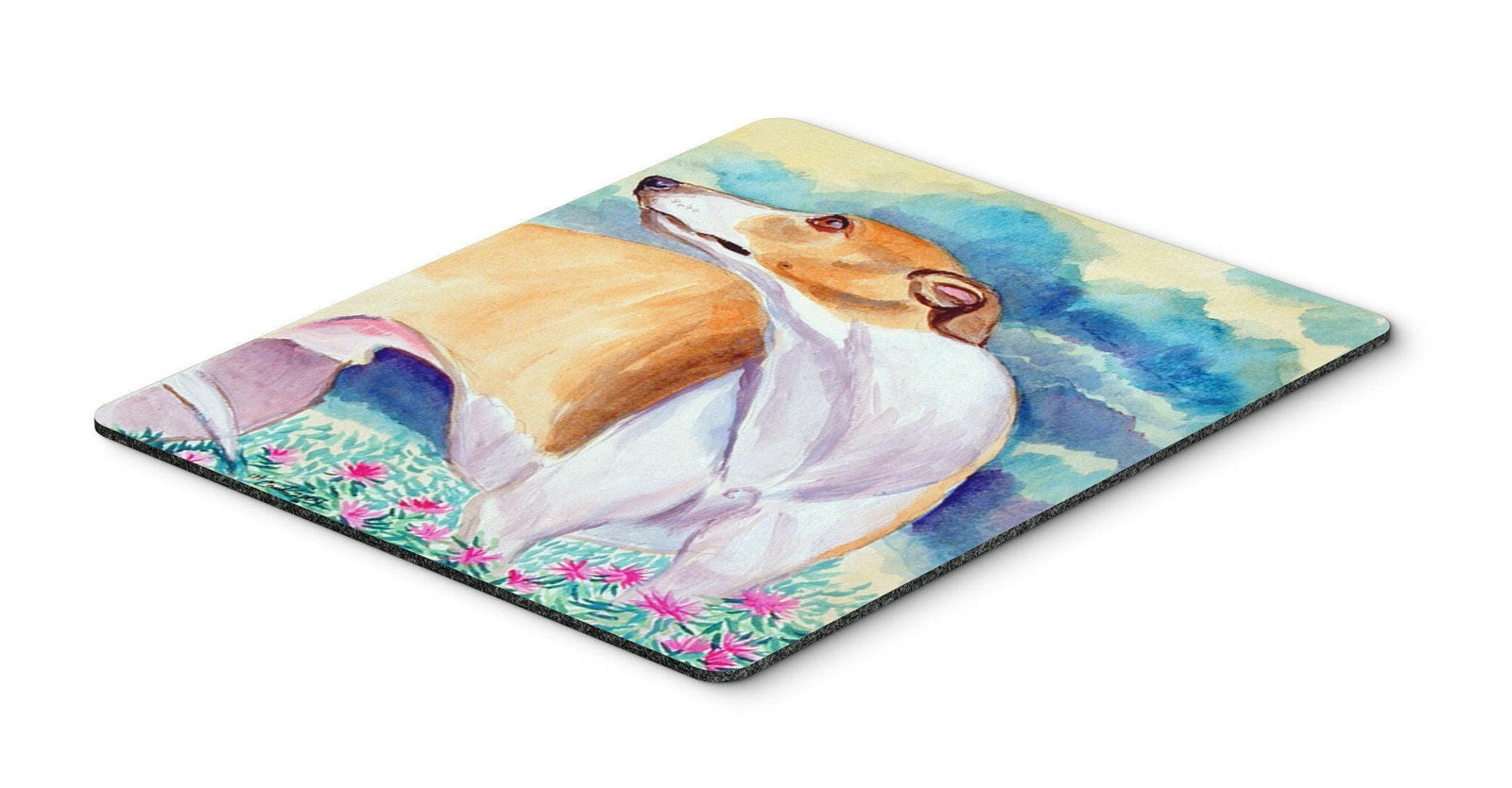 Whippet Mouse Pad / Hot Pad / Trivet by Caroline's Treasures