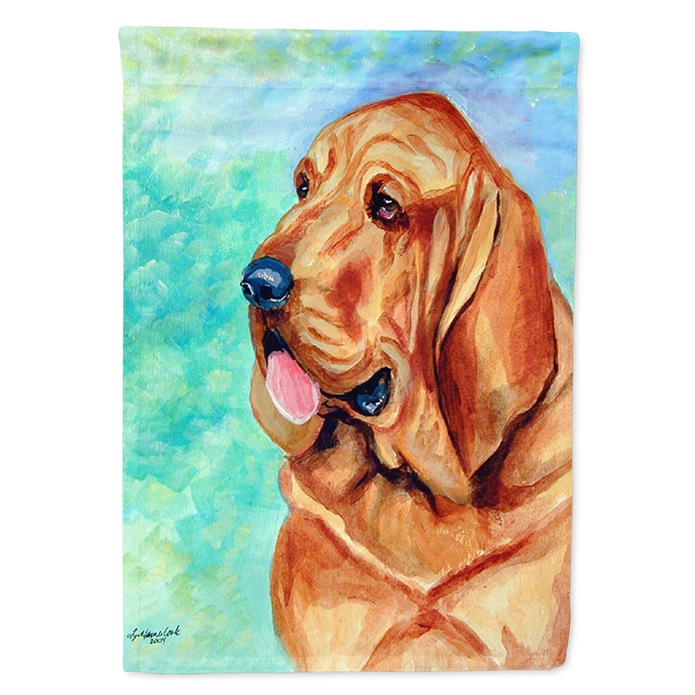 Bloodhound Flag Canvas House Size