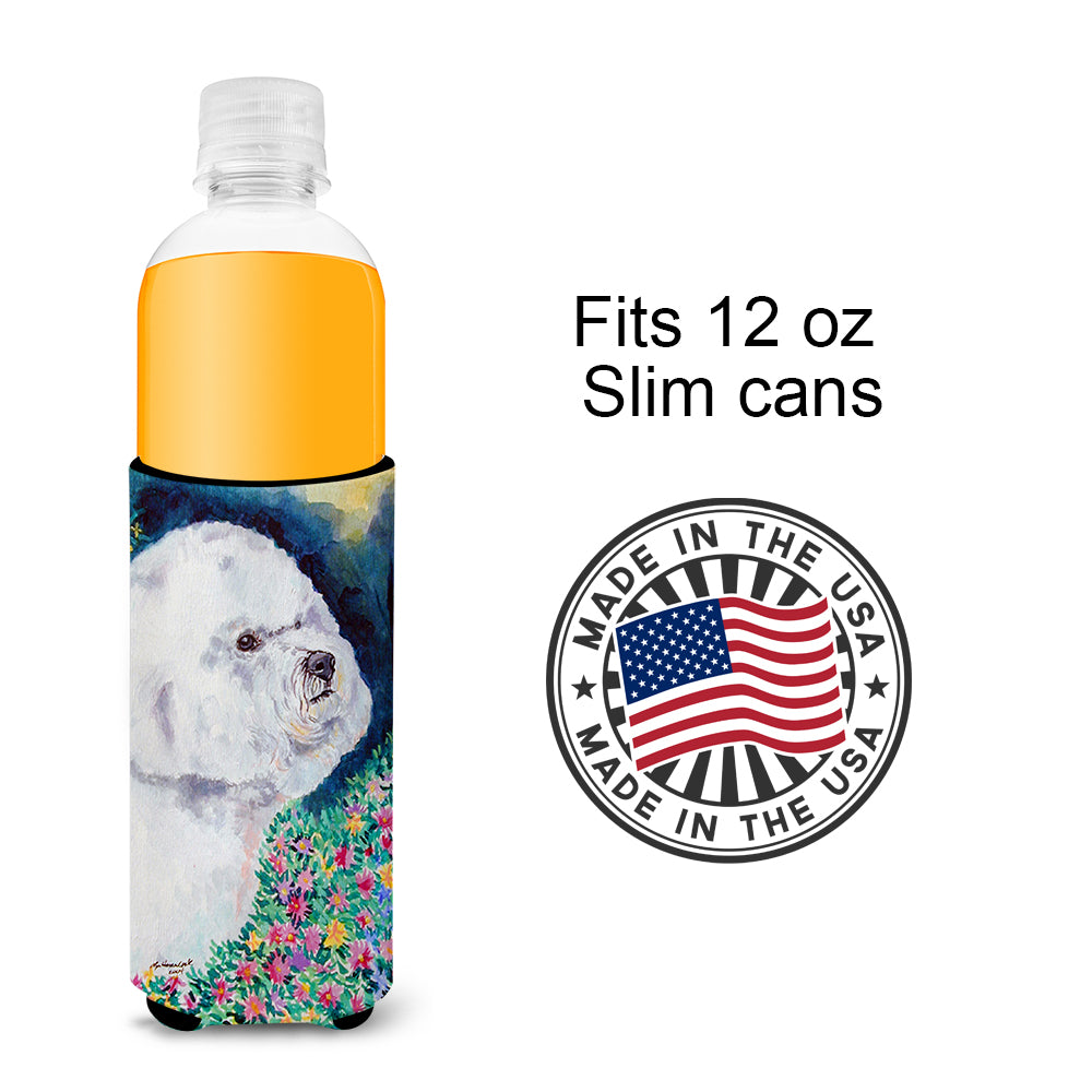 Bichon Frise Ultra Beverage Insulators for slim cans 7225MUK.
