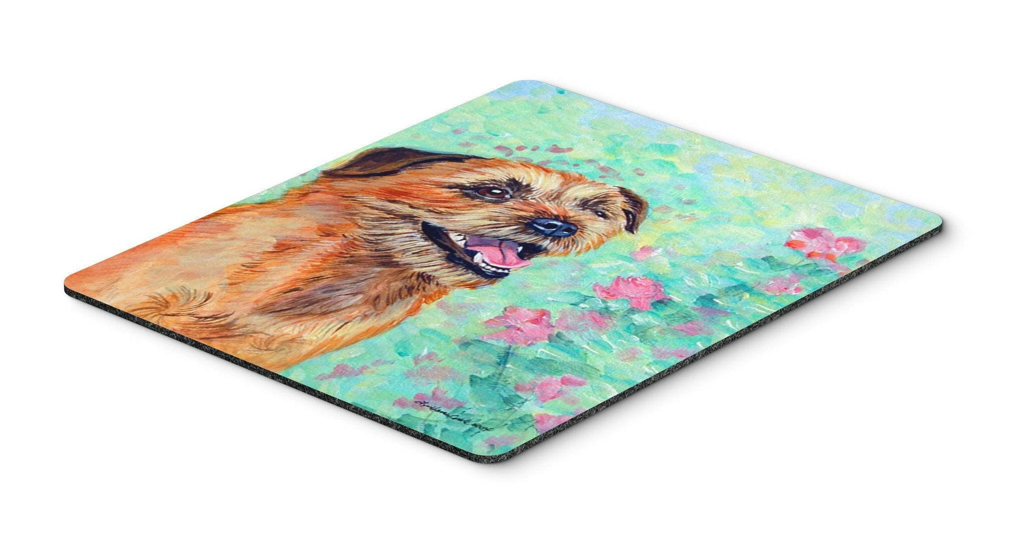 Border Terrier Mouse Pad / Hot Pad / Trivet by Caroline's Treasures