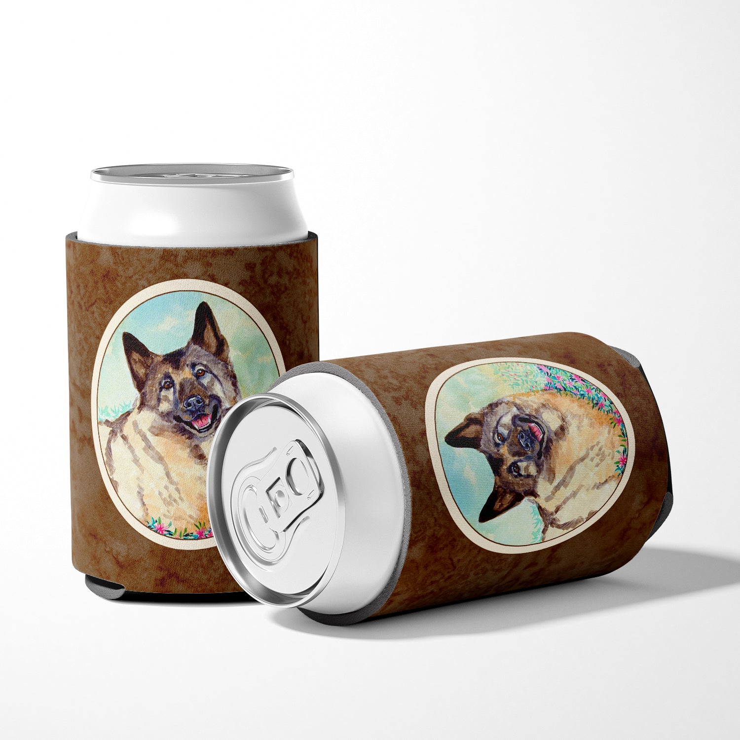 Norwegian Elkhound Can or Bottle Hugger 7231CC