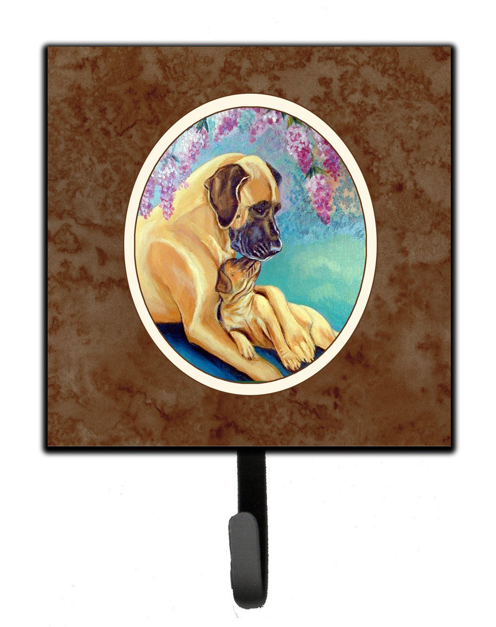 Great Dane and puppy Leash or Key Holder 7233SH4 by Caroline's Treasures