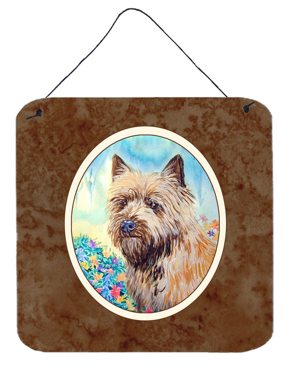 Cairn Terrier Wall or Door Hanging Prints 7238DS66 by Caroline&#39;s Treasures