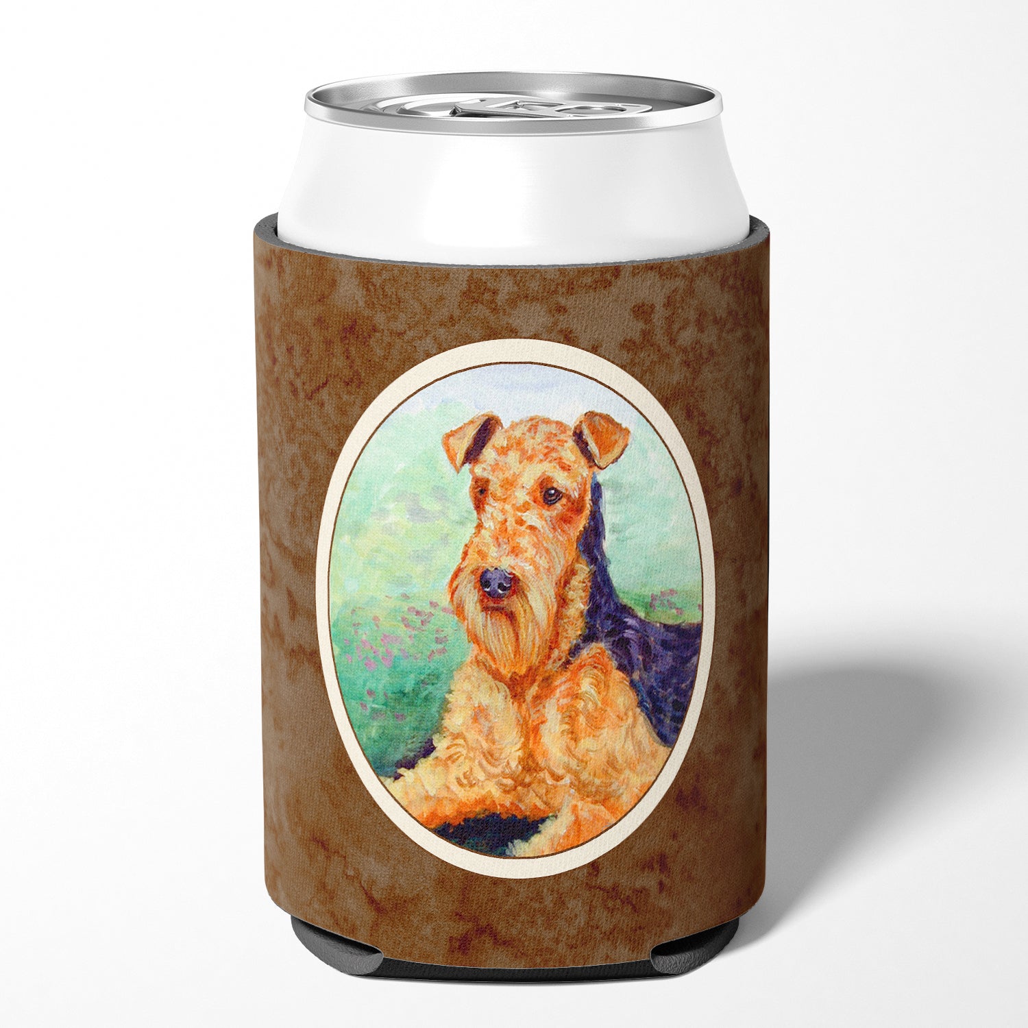 Airedale Terrier Can ou Bottle Hugger 7239CC