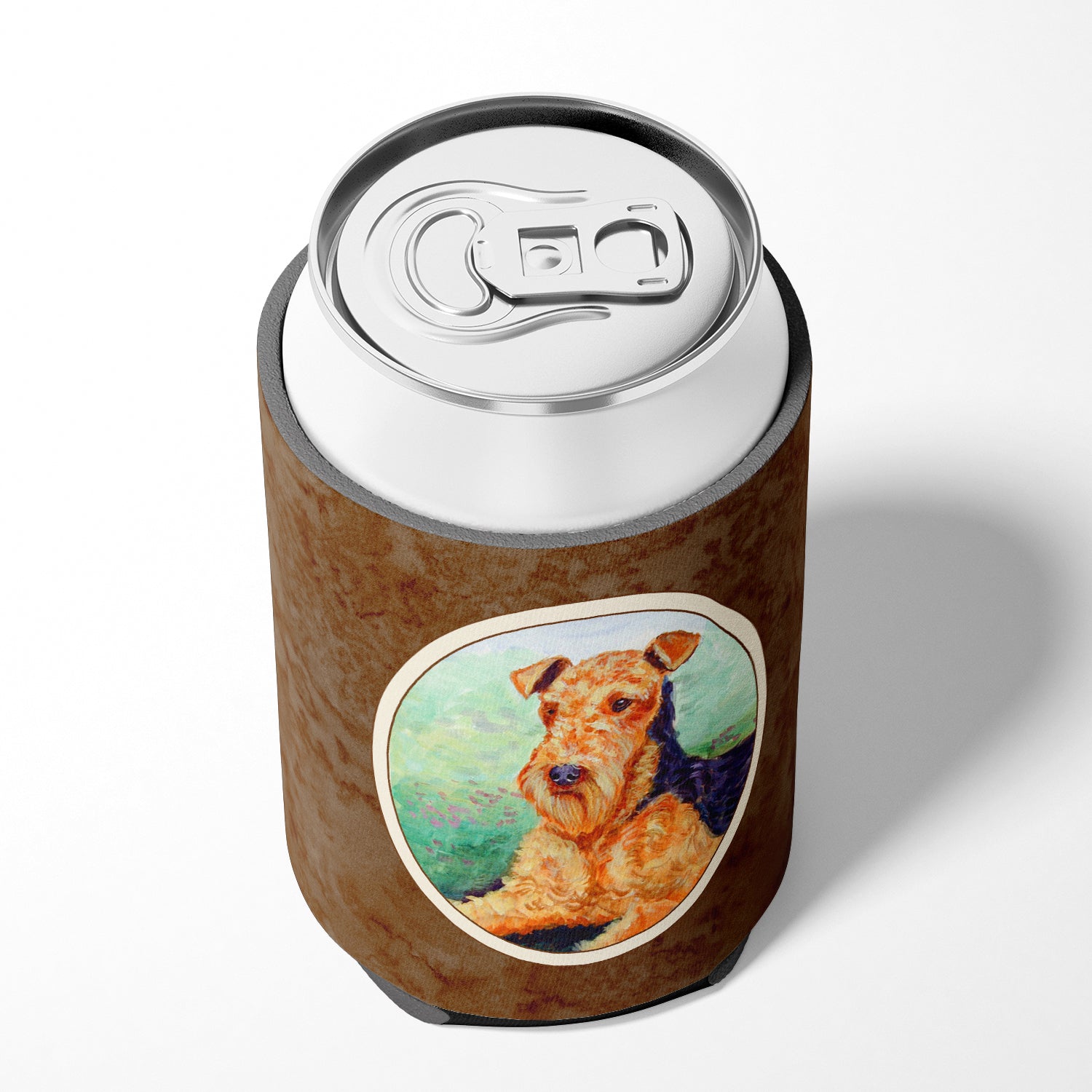 Airedale Terrier Can ou Bottle Hugger 7239CC