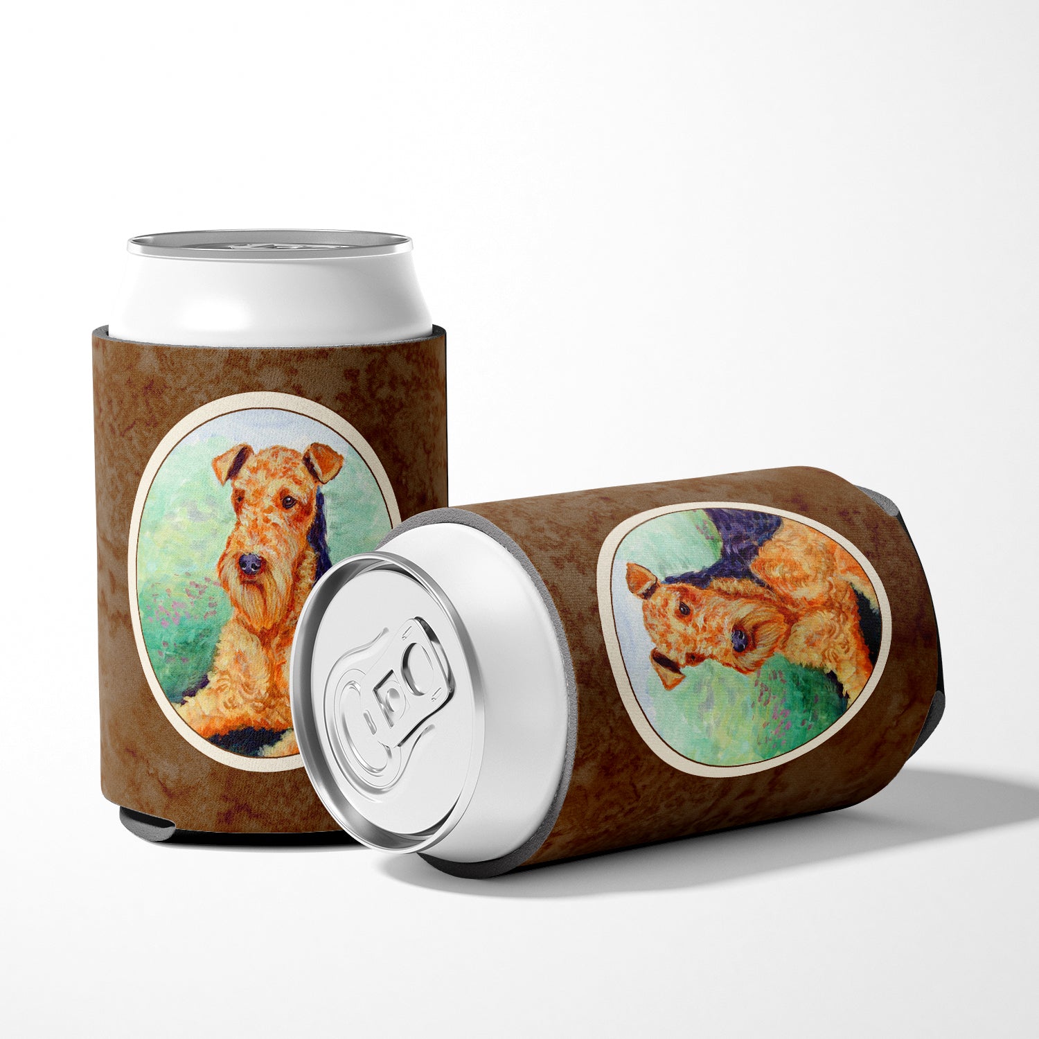 Airedale Terrier Can or Bottle Hugger 7239CC