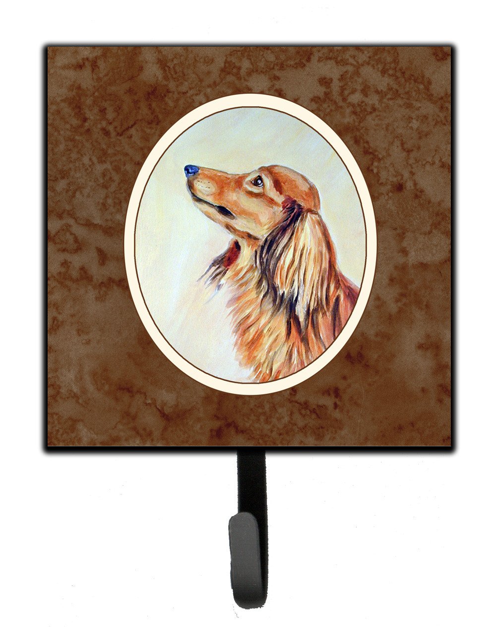 Long Haired Red Dachshund Leash or Key Holder 7240SH4 by Caroline&#39;s Treasures
