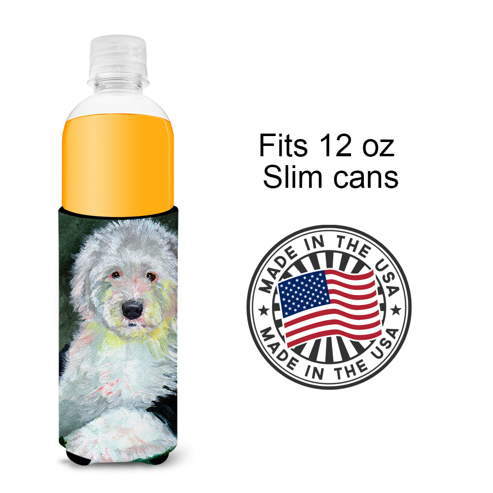 Old English Sheepdog Ultra Beverage Insulators for slim cans 7252MUK.