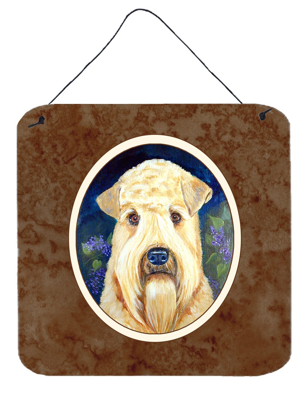 Wheaten Terrier Soft Coated Wall or Door Hanging Prints 7254DS66 by Caroline's Treasures