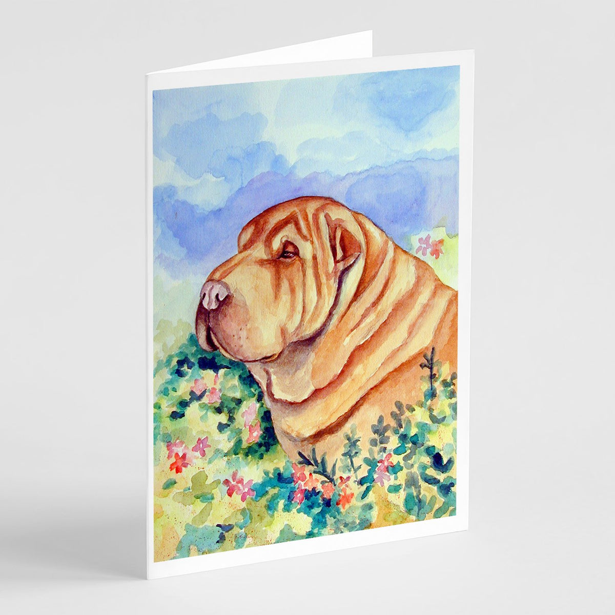 Buy this Shar Pei  Greeting Cards and Envelopes Pack of 8