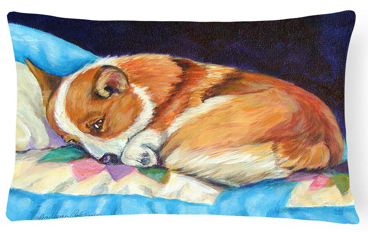 Corgi Decorative   Canvas Fabric Pillow by Caroline&#39;s Treasures