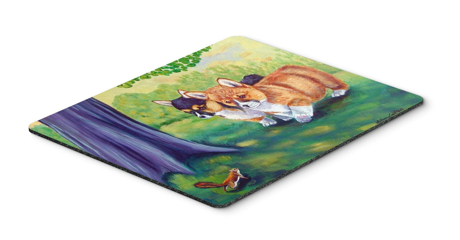 Corgi Mouse Pad / Hot Pad / Trivet by Caroline's Treasures