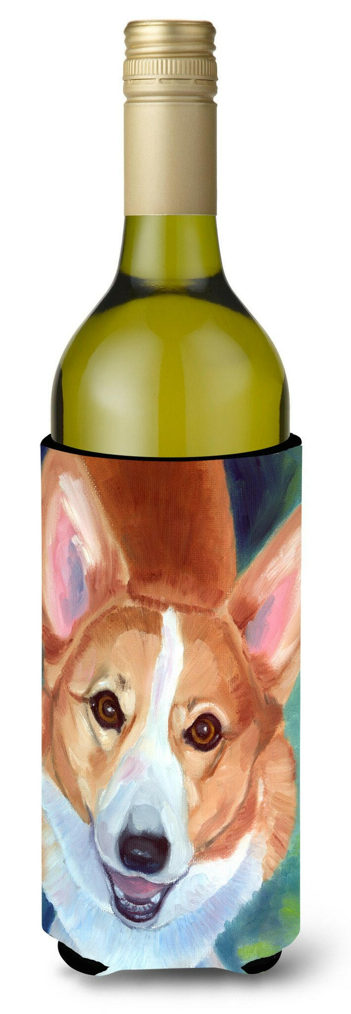 Corgi Norton Wine Bottle Beverage Insulator Hugger 7299LITERK by Caroline&#39;s Treasures