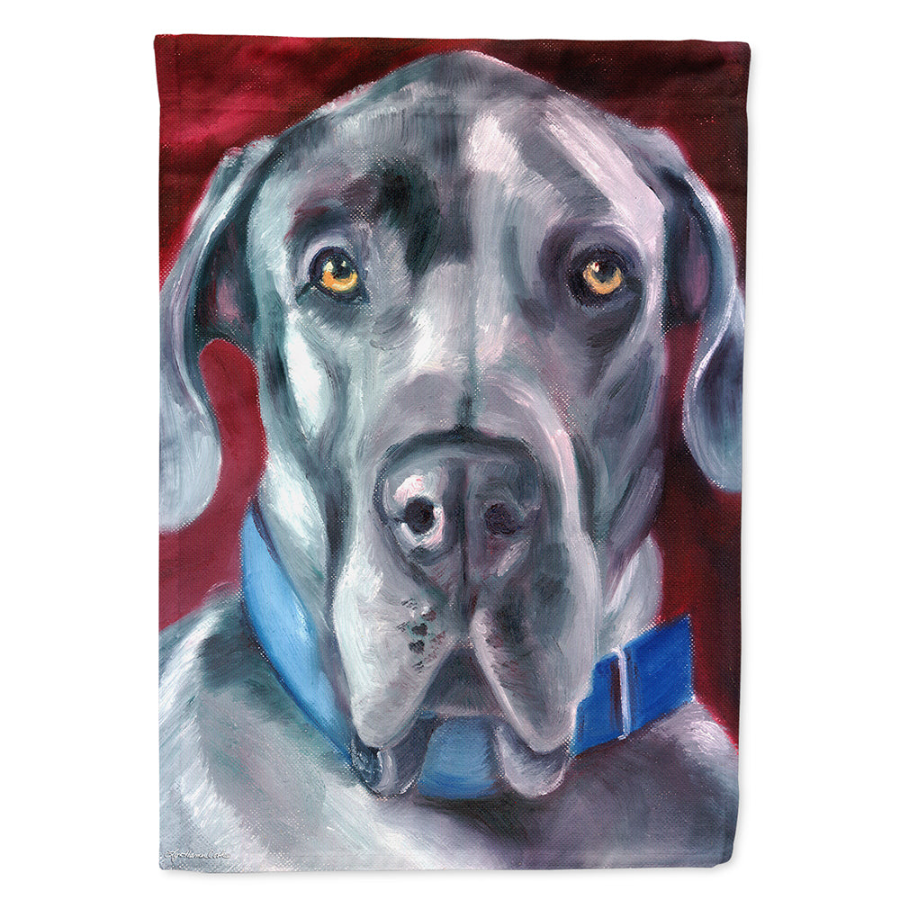Great Dane Natural Ears Blue Collar Flag Canvas House Size 7310CHF  the-store.com.