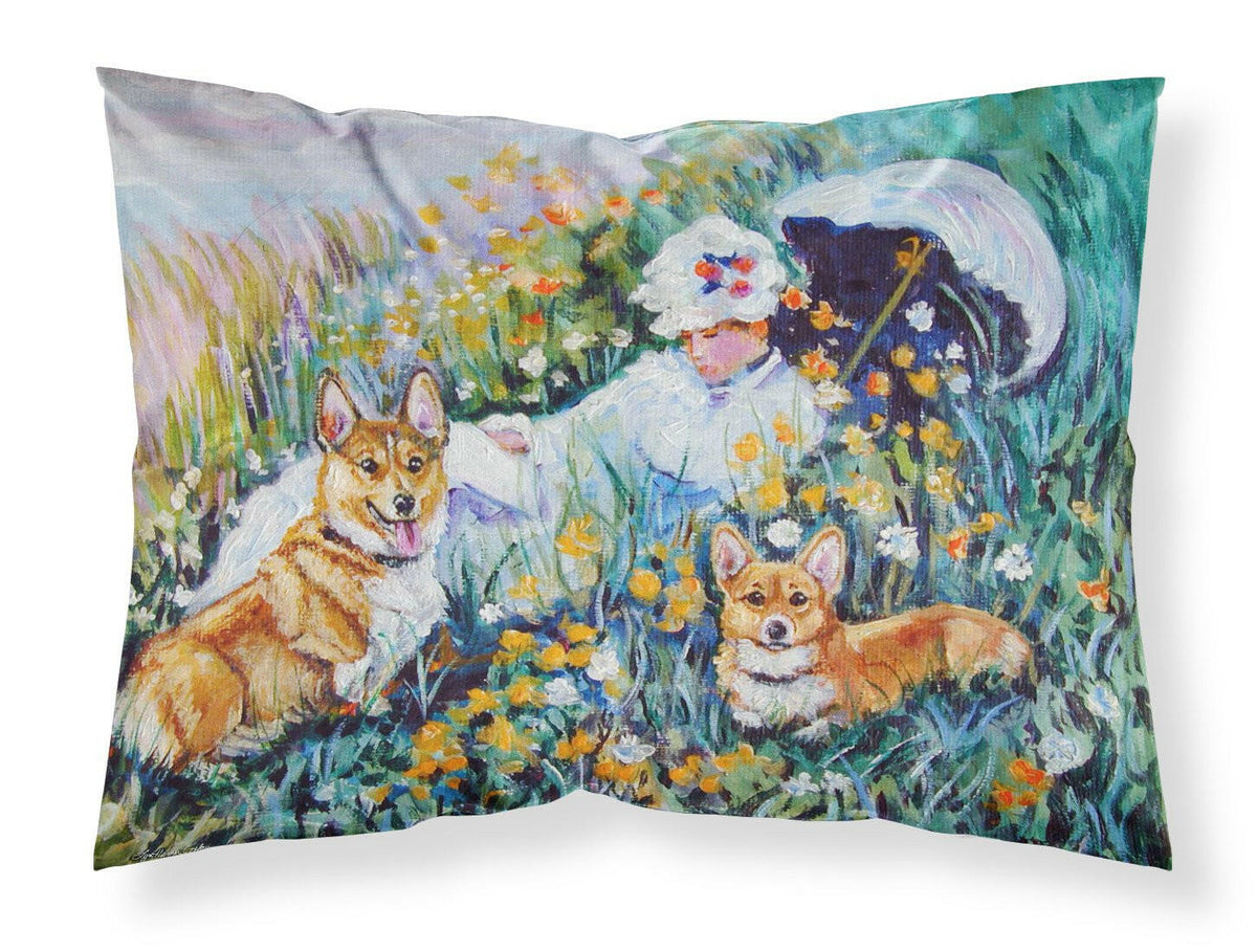 Corgi Classics Fabric Standard Pillowcase 7324PILLOWCASE by Caroline&#39;s Treasures