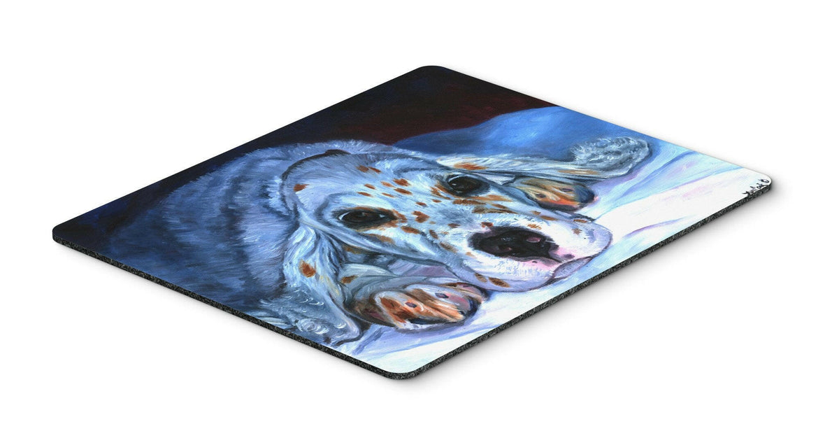 English Setter Pup Mouse Pad, Hot Pad or Trivet 7330MP by Caroline&#39;s Treasures