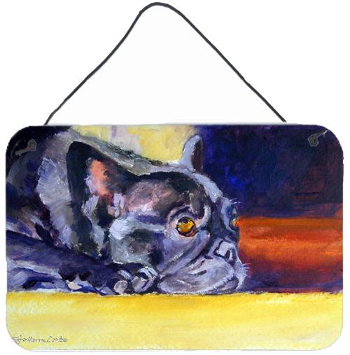 Black French Bulldog Sunny Wall or Door Hanging Prints 7331DS812 by Caroline&#39;s Treasures