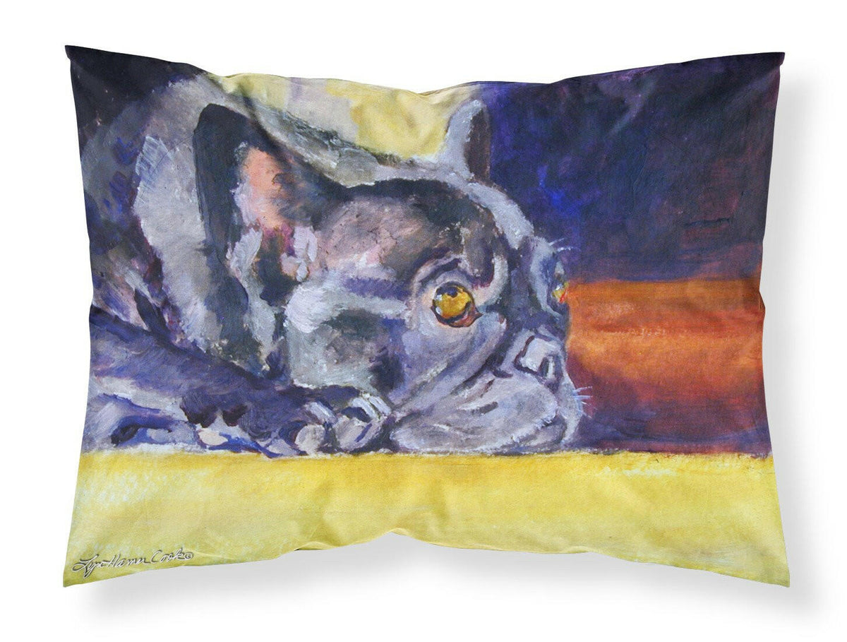 Black French Bulldog Sunny Fabric Standard Pillowcase 7331PILLOWCASE by Caroline&#39;s Treasures