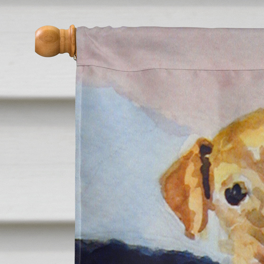 Cozy Airedale Terrier Flag Canvas House Size 7335CHF  the-store.com.
