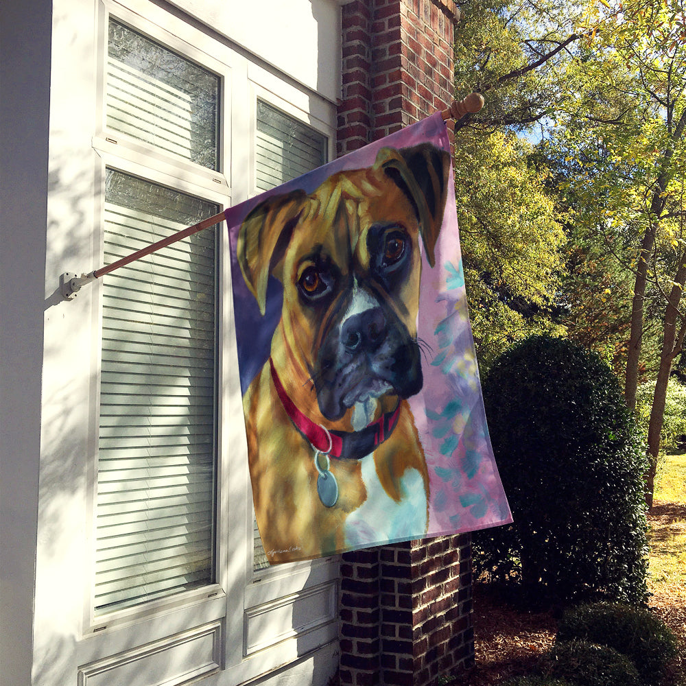 Natural Fawn Boxer Flag Canvas House Size 7338CHF  the-store.com.