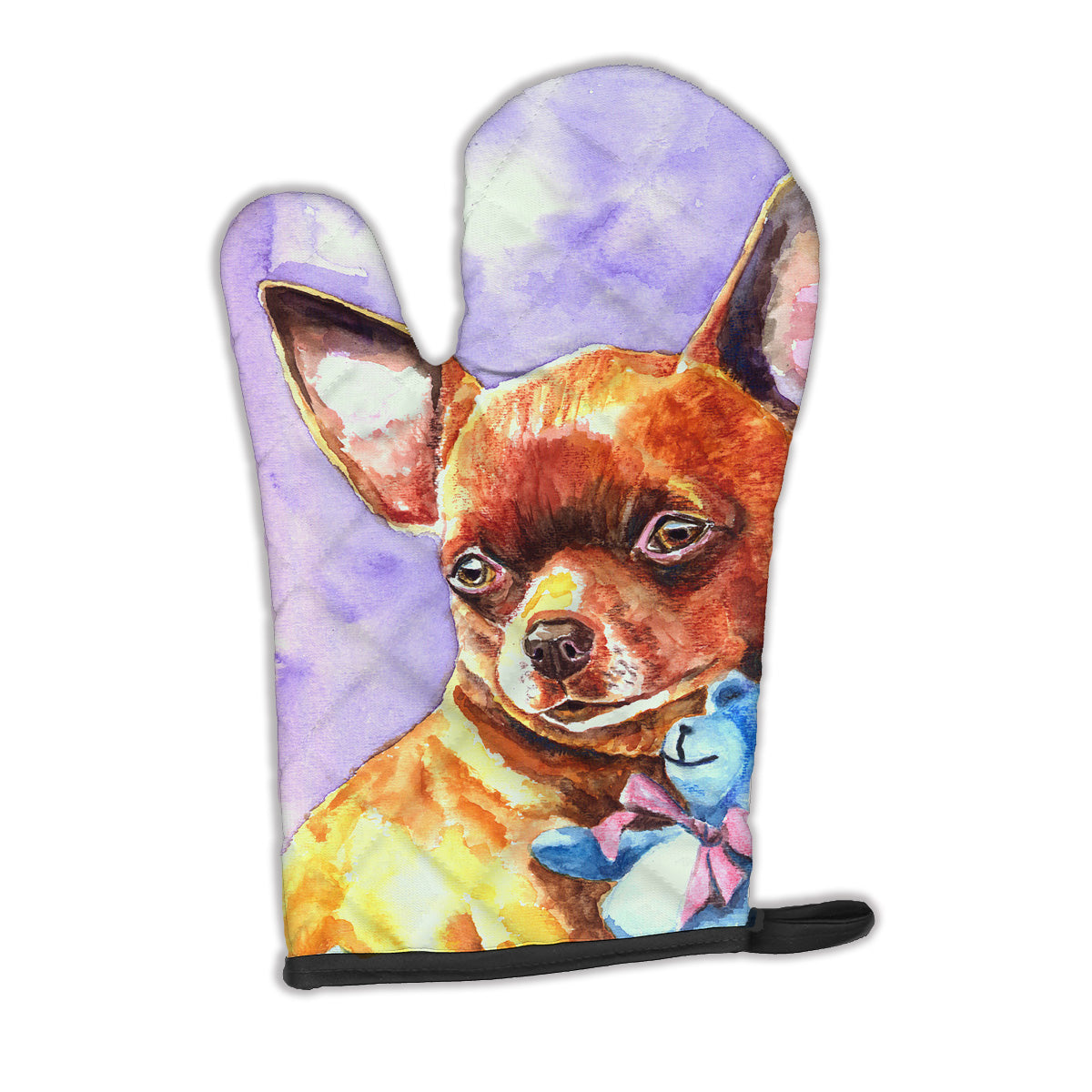Chihuahua with Teddy Bear Oven Mitt 7340OVMT  the-store.com.