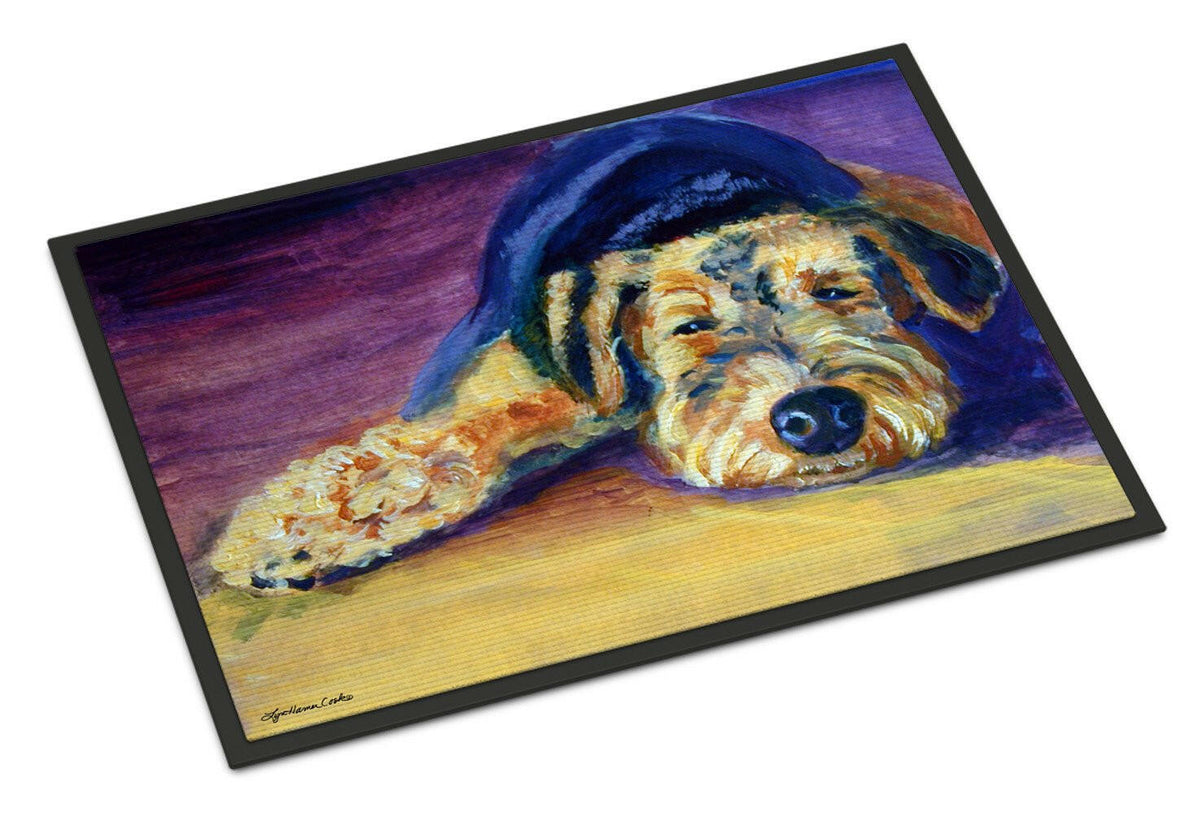 Snoozer Airedale Terrier Indoor or Outdoor Mat 24x36 7344JMAT - the-store.com