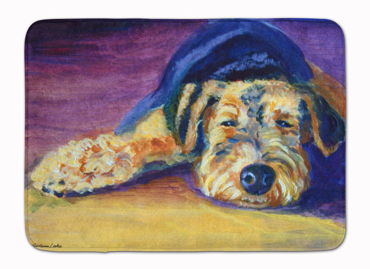 Snoozer Airedale Terrier Machine Washable Memory Foam Mat 7344RUG - the-store.com