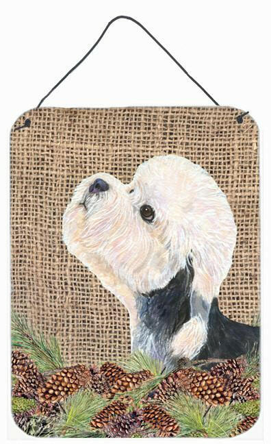 Caroline's Treasures Dandie Dinmont Terrier Aluminium Metal Wall or Door Hanging Prints