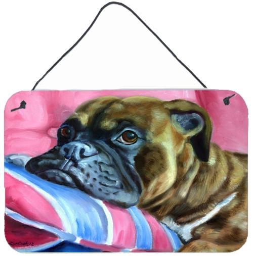 Fawn Boxer Wall or Door Hanging Prints 7347DS812 by Caroline&#39;s Treasures