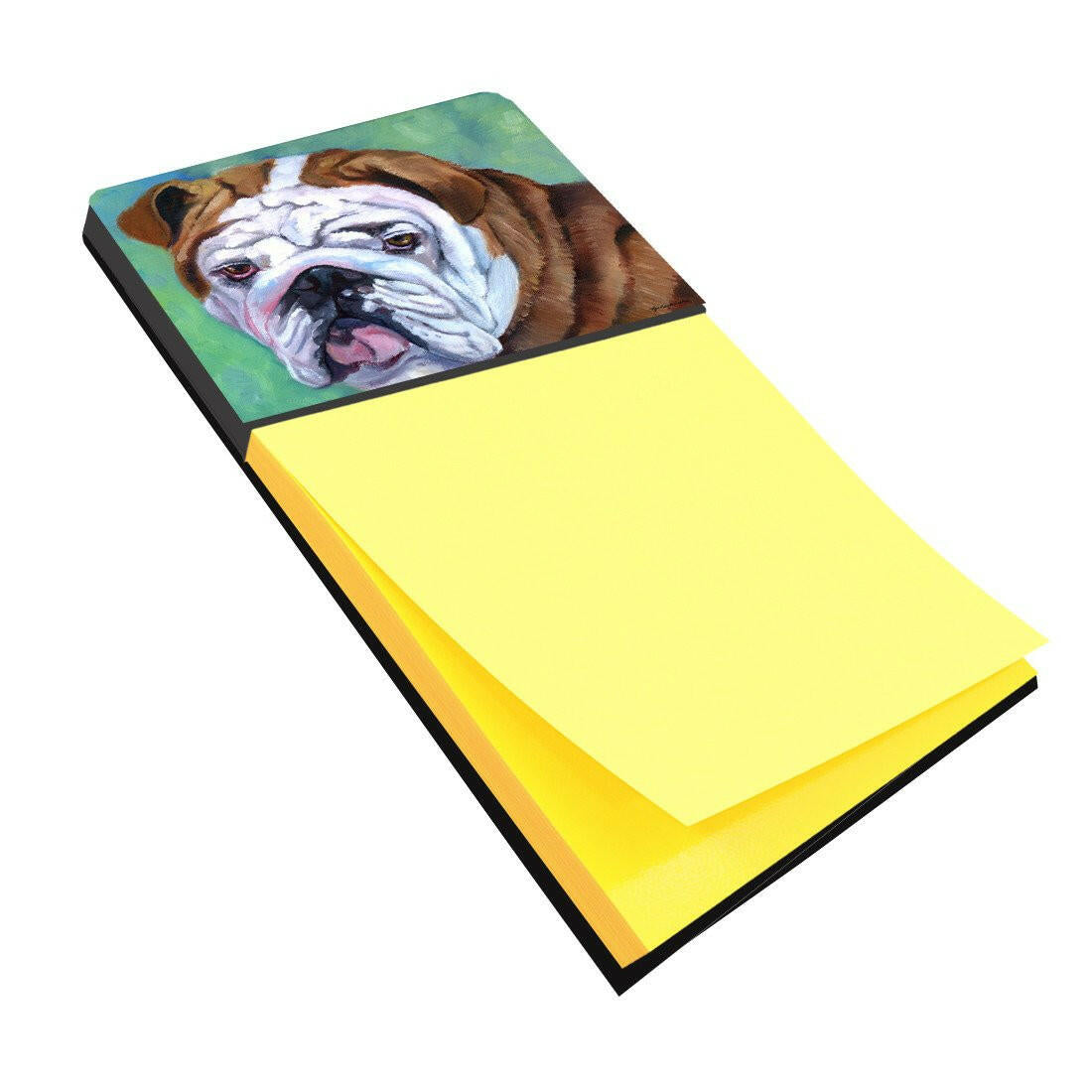 Admiral the English Bulldog Sticky Note Holder 7349SN by Caroline&#39;s Treasures